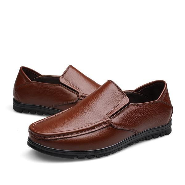 Leather shoes for hot sale men branded